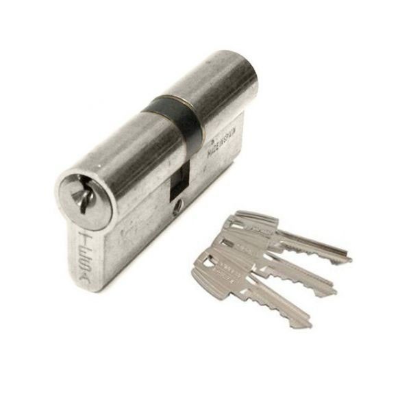 CILINDRO TESA 5030 LN 50303535N LEVA CORTA 35/35LN LATON NIQUELADO