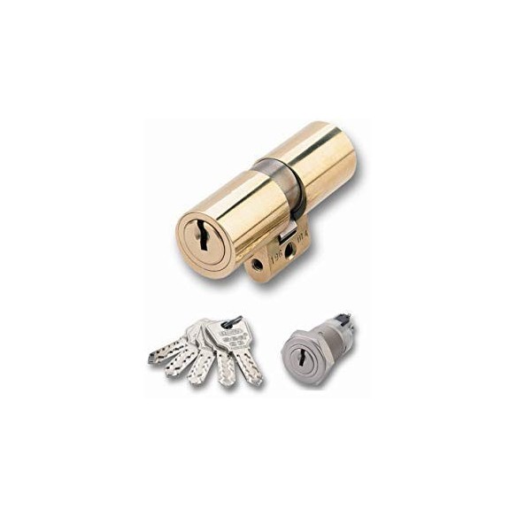 CILINDRO SEGURIDAD TESA SEA 23-65 ACERO LATONADO