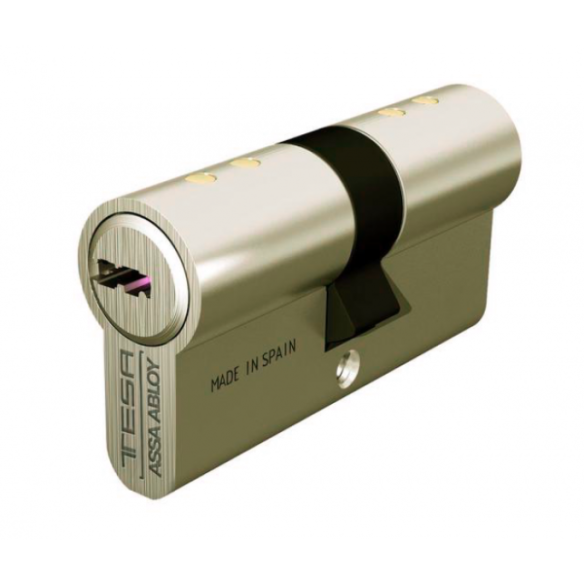 CILINDRO TESA T80 T85B LEVA CORTA 30/30N LATON NIQUELADO