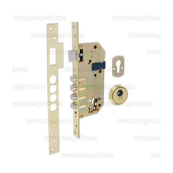 CERRADURA TESA 80 R20/AB/58/BL(*) ACERO BRILLO