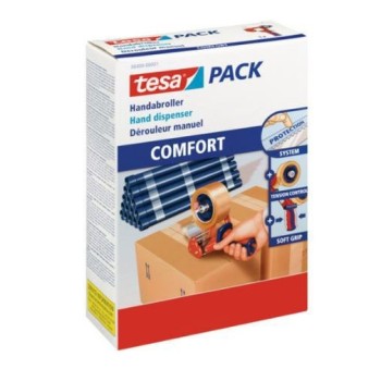 PRECINTADORA MANUAL CON FRENO 6400 CINTA EMABALAR TESA 132 M