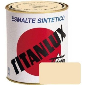 ESMALTE SINTETICO TITANLUX 586 INT/EXT 750 ML CREMA BRILLANTE