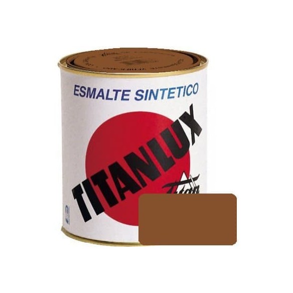 ESMALTE SINTETICO TITANLUX 587 INT/EXT 750 ML OCRE BRILLANTE