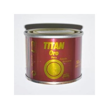 ESMALTE DECORATIVO TITANLUX 3003 INT/EXT 50 ML ORO ROJIZO