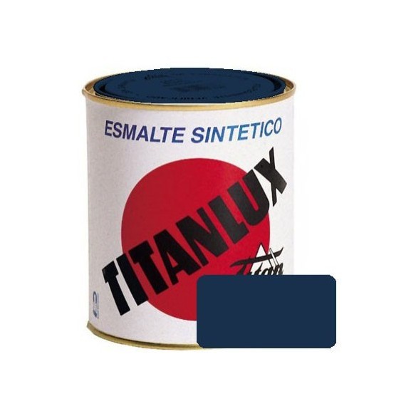 ESMALTE SINTETICO TITANLUX 542 INT/EXT 750 ML AZUL COBALTO BRILLANTE