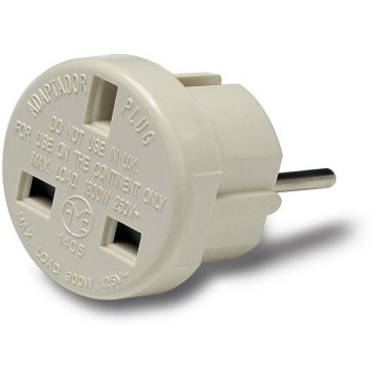 ADAPTADOR EUROPEO INGLES 10 A-250V