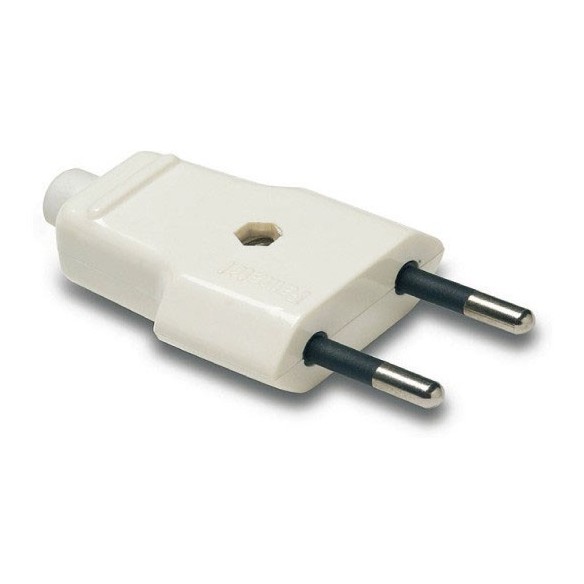 CLAVIJA AEREA 10A-250V BLANCA