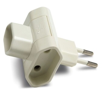 ADAPTADOR TRIPLE 10 A 250V