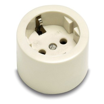 BASE SUPERFICIE PORCELANA TT 16A 250V 2401