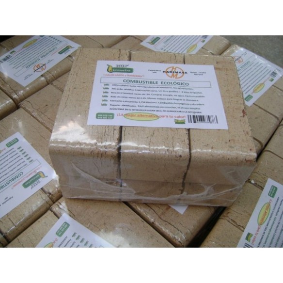 BRIQUETAS HARIMASA MADERA PRENSADA 6 UDS