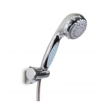 KIT DUCHA-SOPORTE- KRISTAL CROMO TATAY