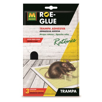 ROE GLUE TRAMPA ADHESIVA MASSO