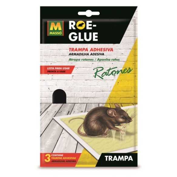 ROE GLUE TRAMPA ADHESIVA MASSO