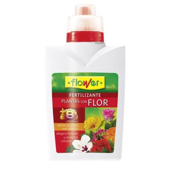 FERTILIZANTE LIQUIDO PLANTAS CON FLOR 500 ML. FLOWER