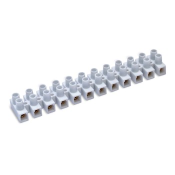 REGLETA DE CONEXION 10MM 57A BLANCO FAMATEL