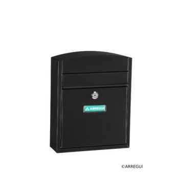 BUZON ARREGUI COMPACT E-5734 EXTERIOR INOX 285X240X95 MM NEGRO