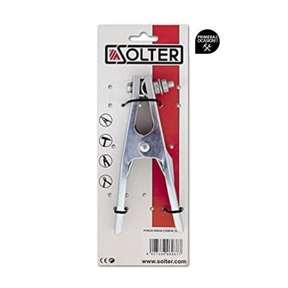 PINZA TOMA MASA CHAPA SOLTER 400 A