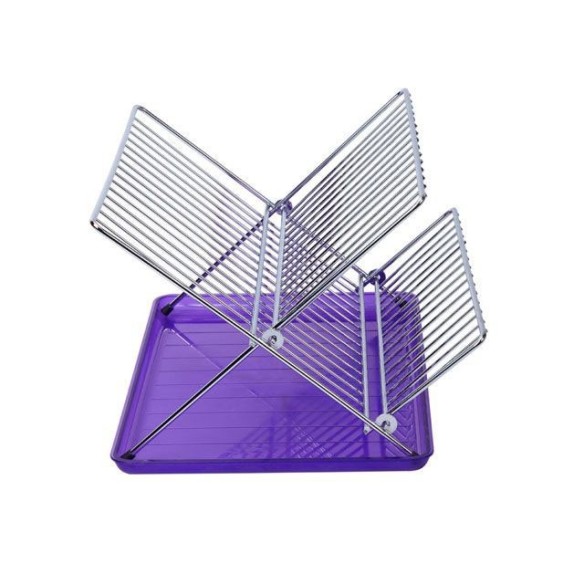 ESCURREPLATOS PLEGABLE CROMADO LILA SAUVIC