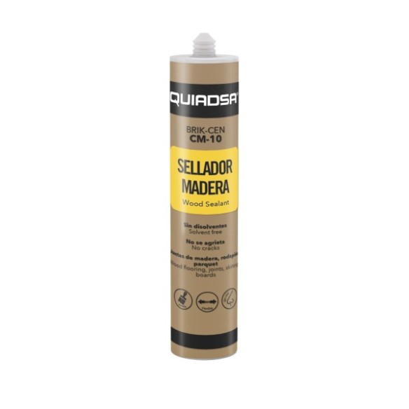 SELLADOR ELASTICO P/MADERA BRIK-CEN CM-10 CEREZO 300 ML