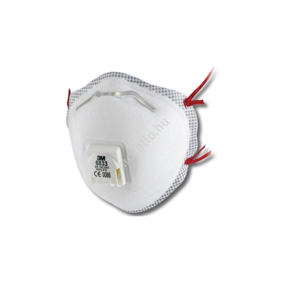 8833SP MASCARILLA FFP3 C/VALVULA 3M