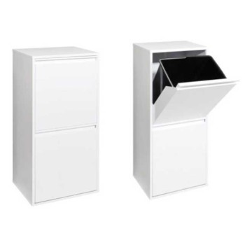 CONTENEDOR 2 COMPARTIMENTOS 905X305X245CM. BLANCO ARREGUI