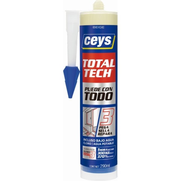SELLADOR TOTAL TECH TRANSPARENTE 125ML CEYS