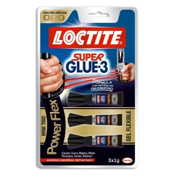 SUPER GLUE-3 POWER FLEX MONODOSIS 3X1GR