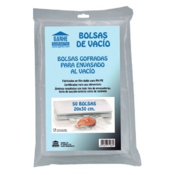 BLISTER 50 BOLSAS VACIO 20X30 CM 31288 GARHE