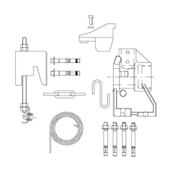 KIT ADAPTADOR MANGUERA 39023046 KSB