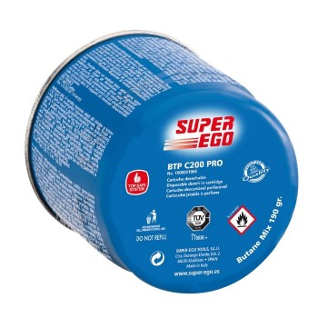 CARTUCHO GAS SUPER-EGO PERFORABLE BTP C200 PRO 190 GR