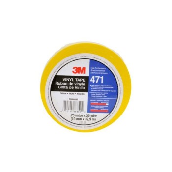 CINTA ADHESIVA 471 E 3M 33 M X 50 MM AMARILLA