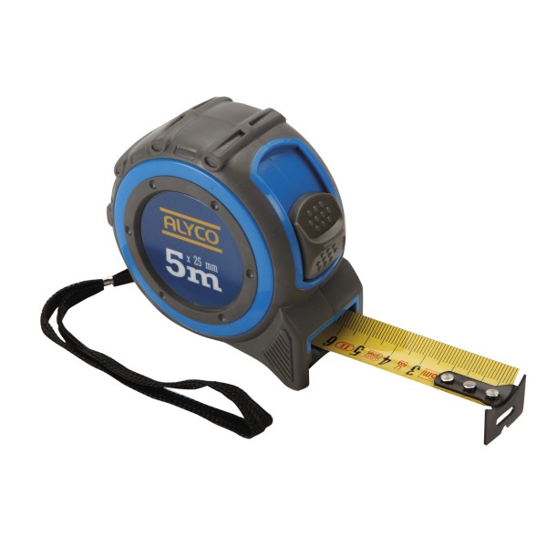 FLEXÓMETRO CINTA MÉTALICA DE 3 M. ALYCO
