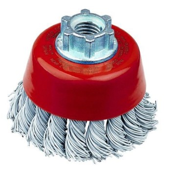 CEPILLO TAZA JAZ HSTP ALAMBRE PLASTIFICADO TRENZADO 65 MM M-14