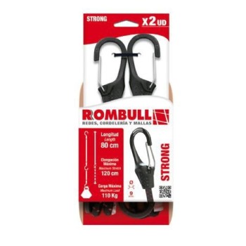 PULPO ELASTICO POLIPROPILENO Ø 9 MM NEGRO 60 CM