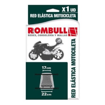 RED ELÁSTICA MOTOCICLETA NEGRA ROMB