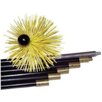 KIT DESHOLLINADOR MECANICO 4 CAÑAS + ERIZO NYLON 200  AOKFUEGO  50254 FLOWER