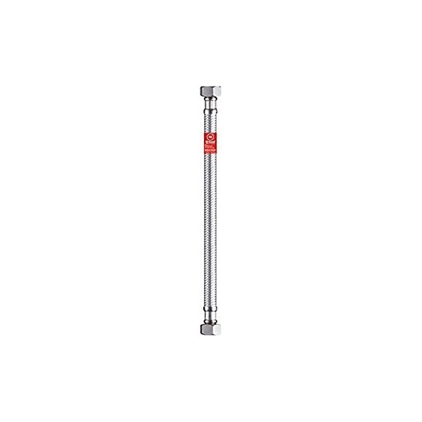 LATIGUILLO AGUA TUCAI 5804 HH 3/8 35CMS 10BAR REFORZADO ACERO INOX