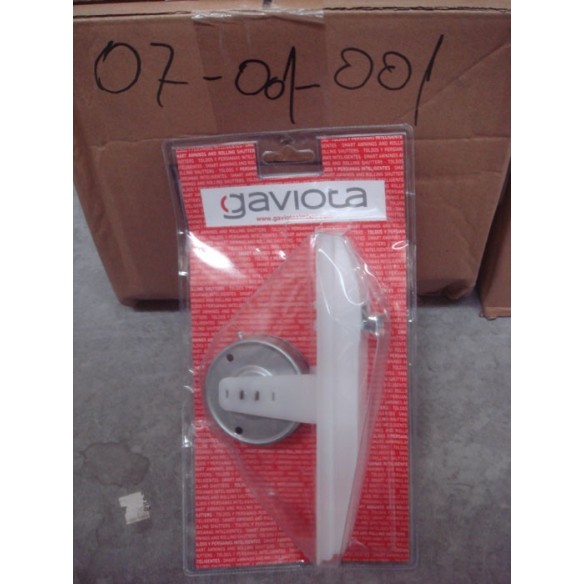 BLISTER RECOGEDOR PLASTICO  NORMAL BLANCO