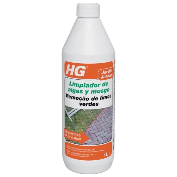 LIMPIADOR DE ALGAS Y MUSGO HG