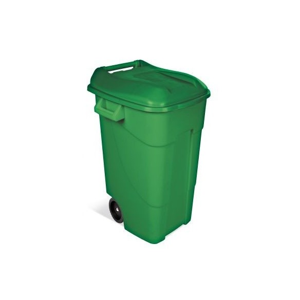 CONTENEDOR ECO TAYG C/PEDAL VERDE 120L TAYG