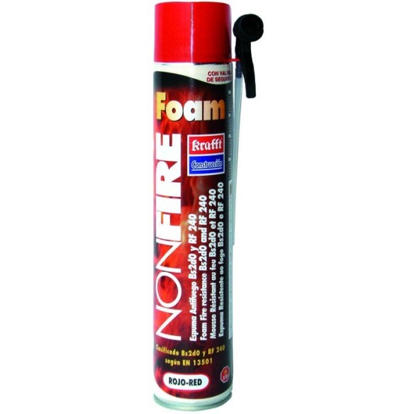 ESPUMA POLIURETANO NONFIRE FOAM  CANULA 50180 KRAFFT
