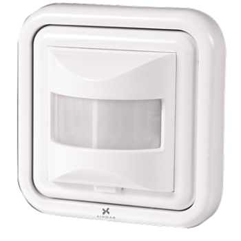 DETECTOR DE MOVIMIENTO EMPOTR CONMUTADOR PARED 360ø SEKKYUR XINDAR