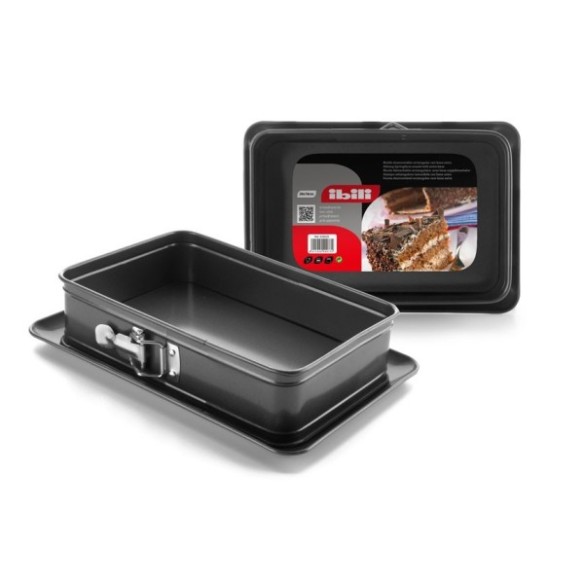 MOLDE DESMONTABLE RECTANGULAR C/BASE EXTRA 28CM 826628 IBILI