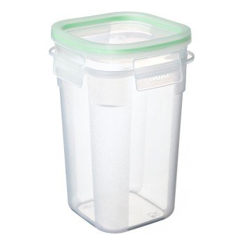 TAPER CUADRADO 1L CLICK TRANSP-VERDE TATAY