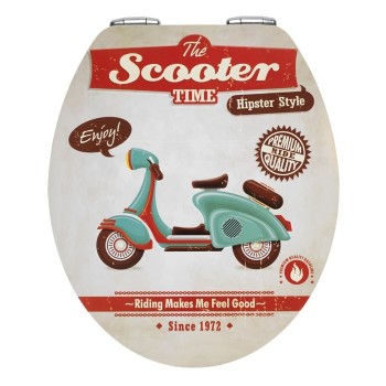 TAPA WC CAIDA LENTA VINTAGE SCOOTER WENKO