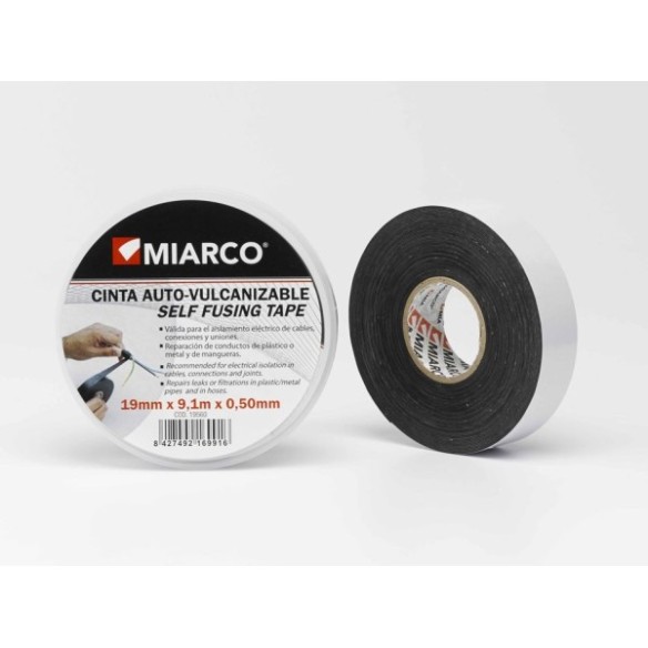 CINTA AUTOSOLDABLE MIARCO 9 M X 19 MM