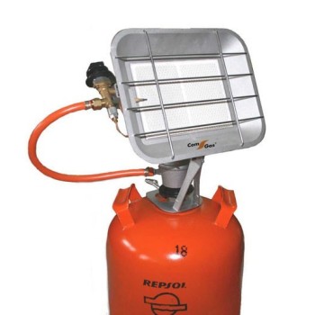 ESTUFA INFRARROJOS COM GAS 2700/5000W BUTANO 9.5x31x23