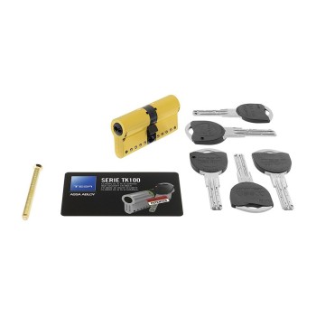 CILINDRO SEGURIDAD TK100 LLAVE INCOPIABLE 35X35 N. TK153535NKA TESA