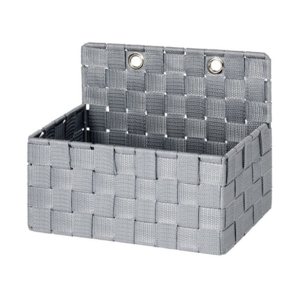 CESTILLO BAÑO ADRIA MURAL GRIS 22069 WENKO
