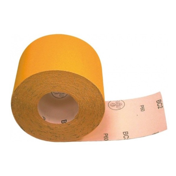 LIJA CC-2 FLEXOVIT TRES CORONAS PAPEL SEMIFLEXIBLE 120X25000MM AZUL GR-280 ROLLO